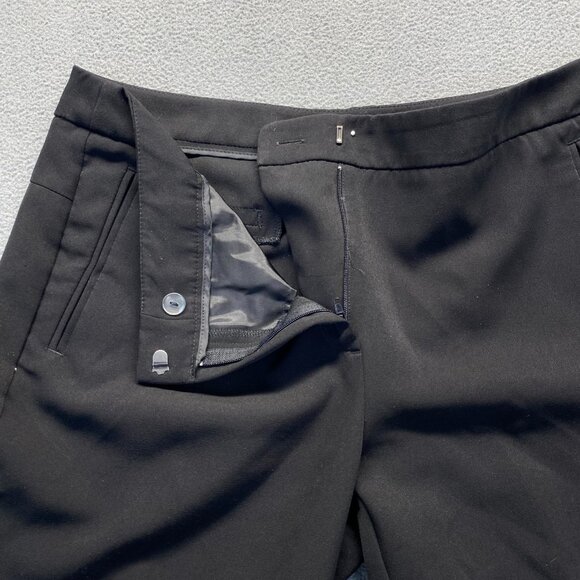 Adrianna Papell Women's Dress pants ‎ size 12 Black Stretch Lightweig Zipper - Picture 4 of 10
